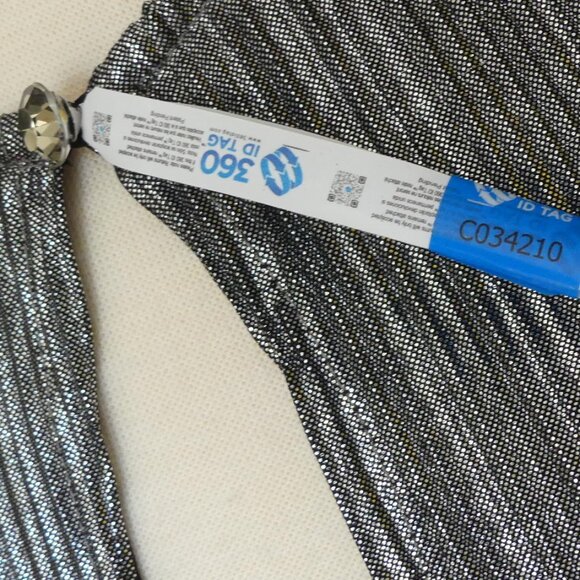 Soft Surroundings Annabelle Pleated Maxi Dress w/ Shash Silver USA Size XS (2/4) - Picture 16 of 16